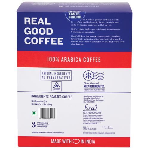 Sleepy Owl Original Cold Brew Coffee - 100percent Arabica, 150 g-3.webp